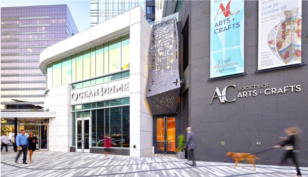 The Society of Arts and Crafts' current location in the Seaport. (Courtesy Society of Arts and Crafts)