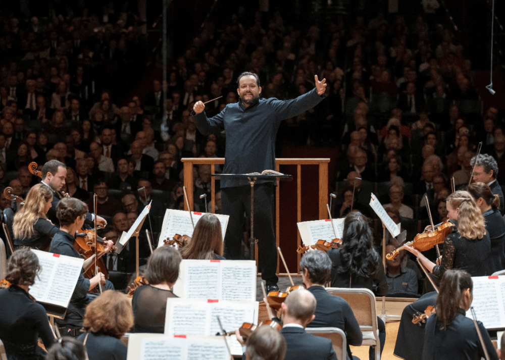 Boston Symphony Orchestra with music director Andris Nelsons. (Courtesy)