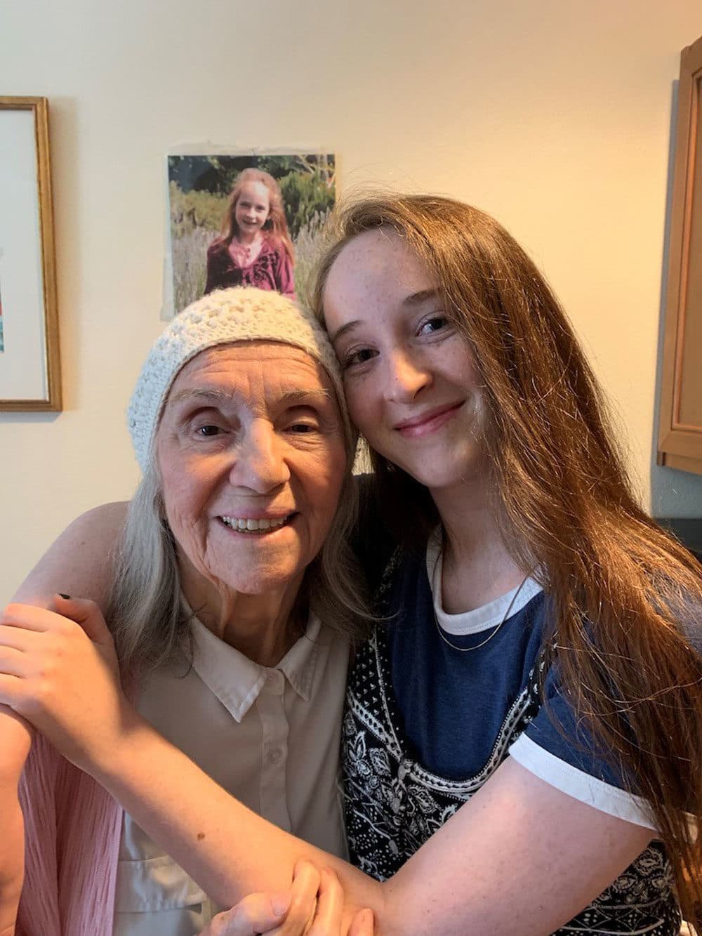 Edith Rubin with her granddaughter, Nina Grace Harmer (Courtesy Myra Goodman)