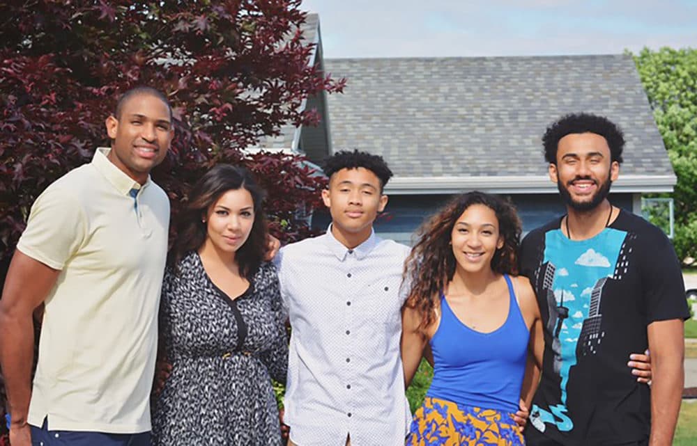 Anna Horford (second from left) has always been close to her big brother Al. (Courtesy Anna Horford)