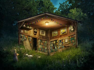 &quot;Forest Library&quot; by u/allterlleringet