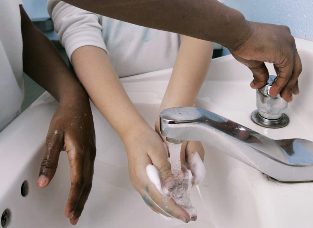 Personal hygiene will be part of the new coronavirus preparation plan at San Jose Unified School District. (Charles Rex Arbogast/AP)