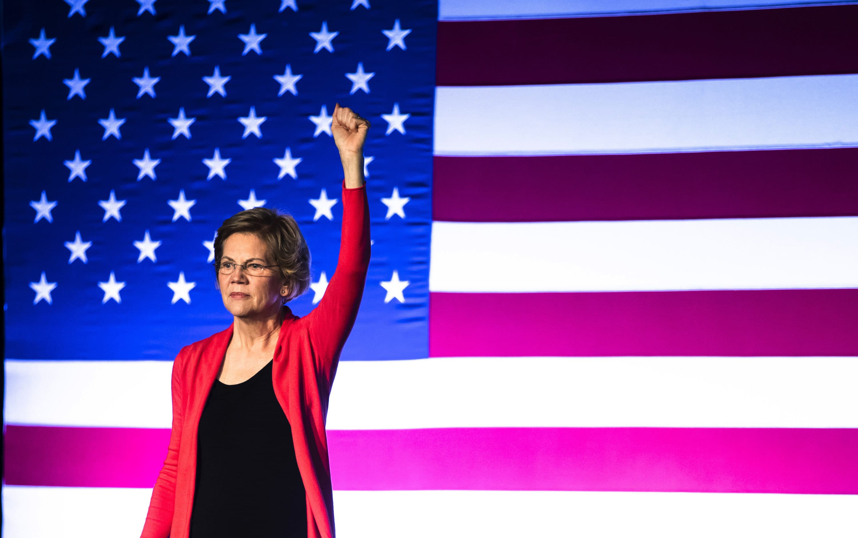 Democratic presidential candidate Sen. Elizabeth Warren, D-Mass., speaks during a campaign event, Thursday, Feb. 6, 2020, in Derry, N.H. (Matt Rourke/AP)