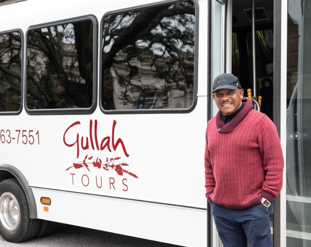 Alphonso Brown is the owner of Gullah Tours in Charleston, South Carolina. (Alvin C. Jacobs for Here &amp; Now)