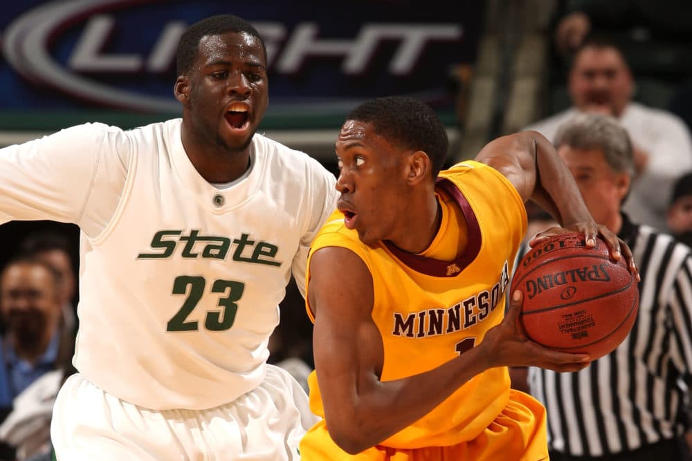 Draymond Green quickly became a leader on the Michigan State team. (Jonathan Daniel/Getty Images)