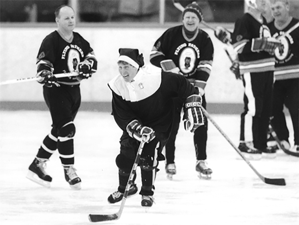 Sister Mary Shooter (Courtesy Flying Fathers Hockey Club)