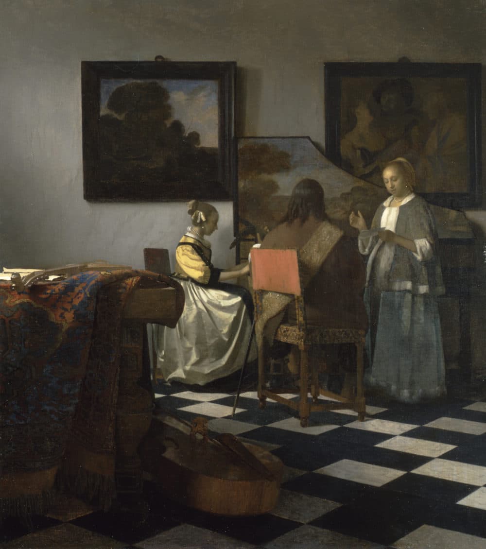 Vermeer, &quot;The Concert,&quot; 1663 - 1666. (Courtesy Isabella Stewart Gardner Museum) 