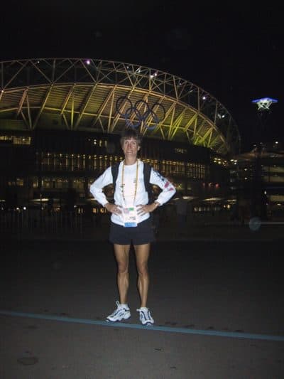 Clark, a 37-year-old mother of two, unexpectedly ended up at the 2000 Sydney Olympics. (Courtesy Chris Clark)