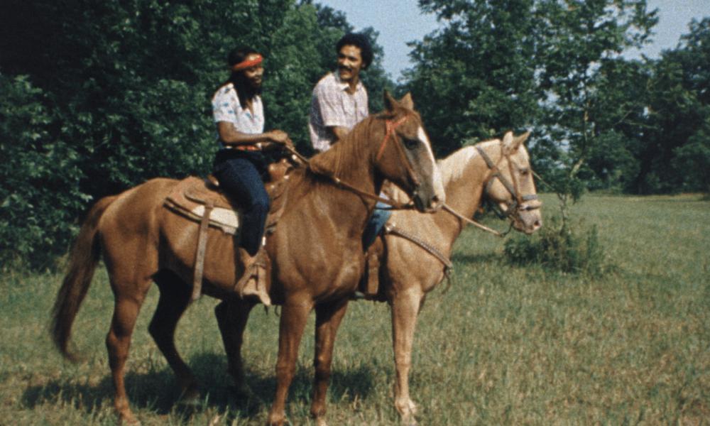 A still from Horace B. Jenkins' 1982 film &quot;Cane River.&quot; 