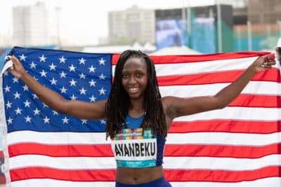 Femita Ayanbeku competed at the Paralympics in Rio in 2016. (Courtesy of Adaptive Sports New England)