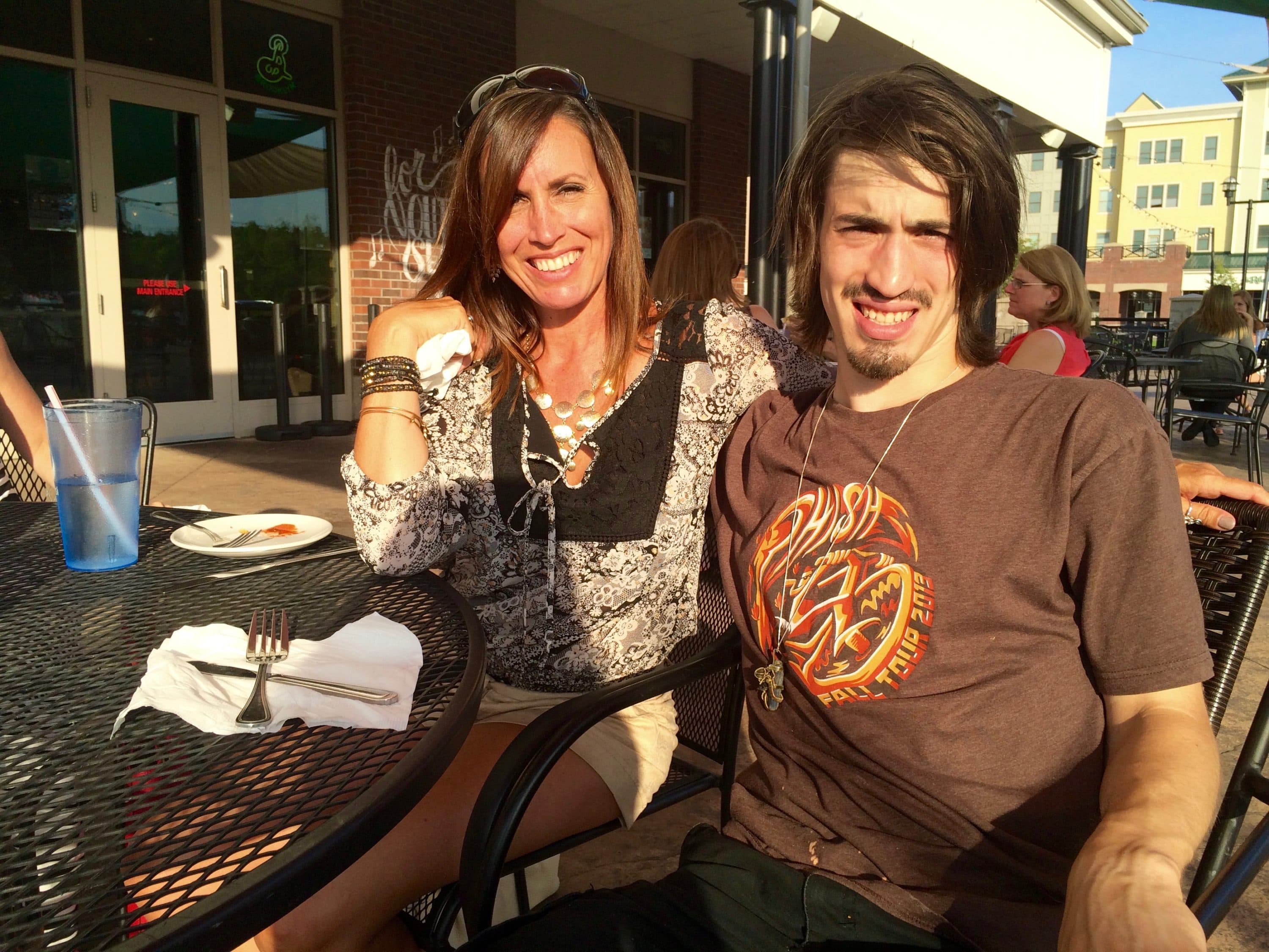 Connie Sorman and her son, Brandon Roat, in July 25, two years before he died from a drug overdose. (Courtesy Connie Sorman)