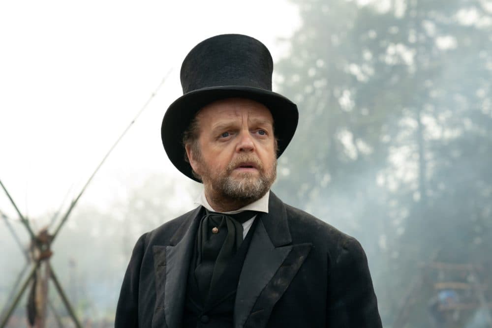 Toby Jones as Chief Factor in &quot;First Cow.&quot; (Courtesy A24)