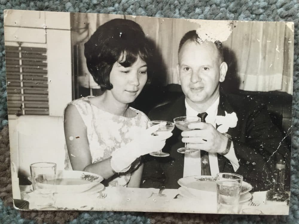 Kim Phan and James Miller on their wedding day in Vietnam in 1967. (Courtesy Jimmy Miller)