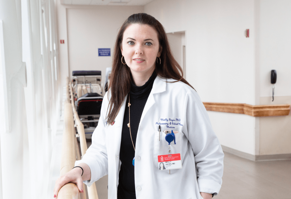 Dr. Molly Hayes, a lung specialist who directs the medical intensive care unit at Beth Israel Deaconess Medical Center. (Courtesy)