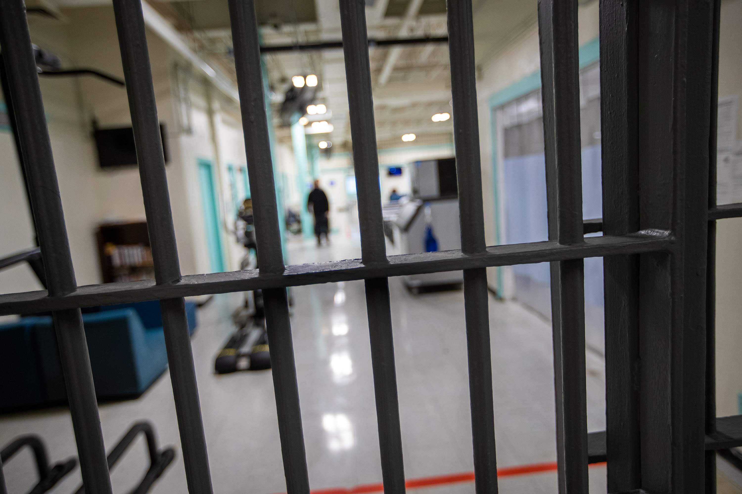 Essex County jail in Middleton. (Jesse Costa/WBUR)