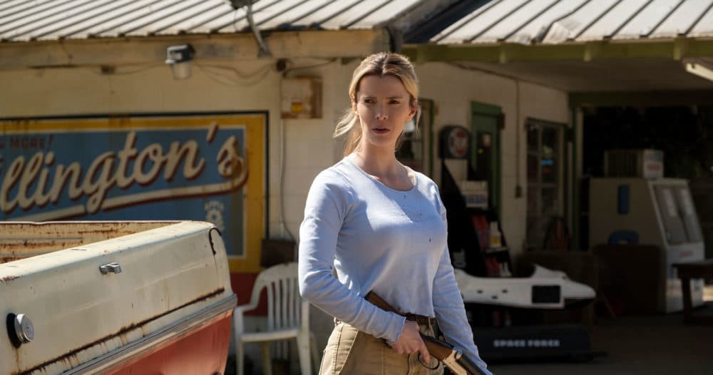 Betty Gilpin in &quot;The Hunt.&quot; (Courtesy Universal Pictures)