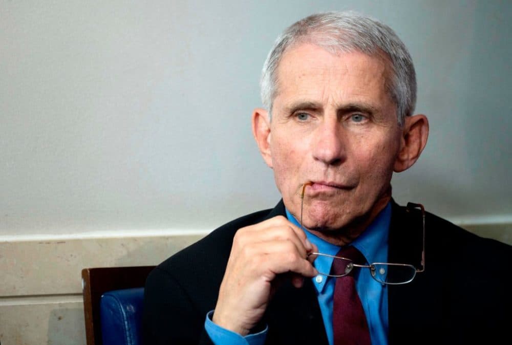 Dr. Anthony Fauci, Director of the National Institute of Allergy and Infectious Diseases .(Jim Watson/AFP via Getty Images)