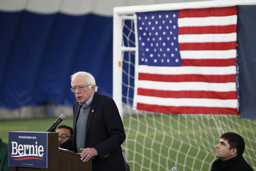 Sen. Bernie Sanders was among the political leaders who fought to protect minor league baseball. (Charlie Neibergall/AP)