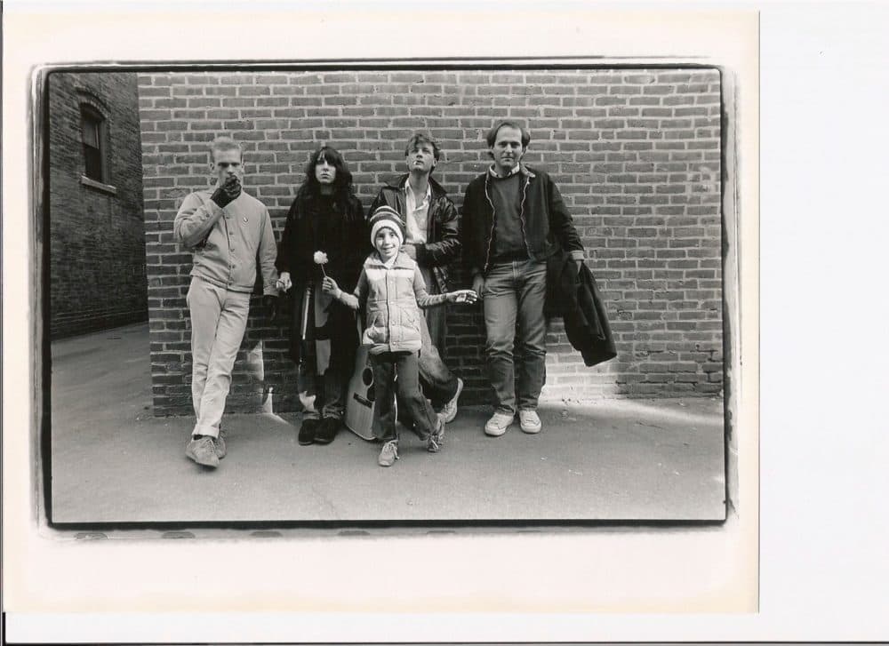 Members of Busted Statues in 1984. (Courtesy Vernon Doucette)