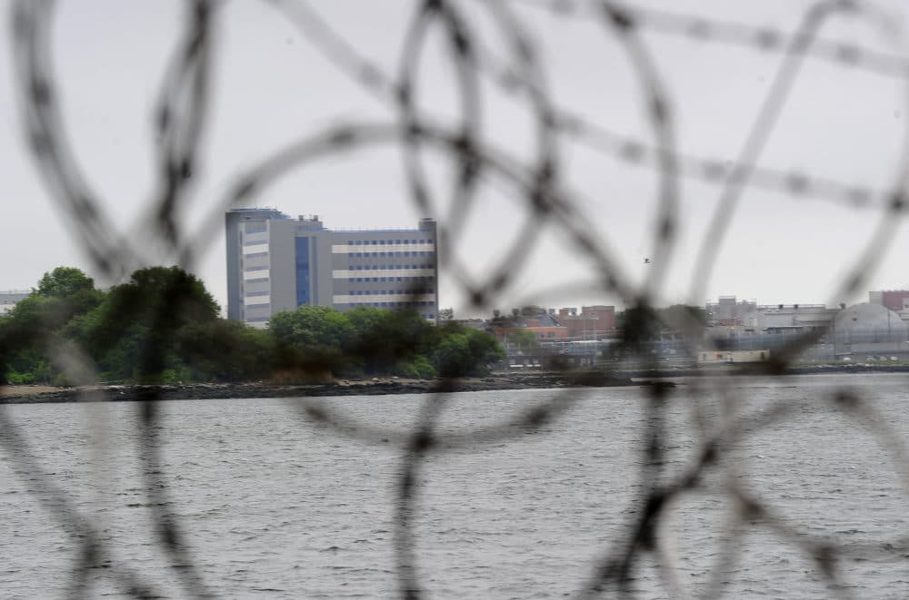 A view of buildings at the Rikers Island penitentiary complex in New York on May 17, 2011. (Emmanuel Dunand/AFP/Getty Images)