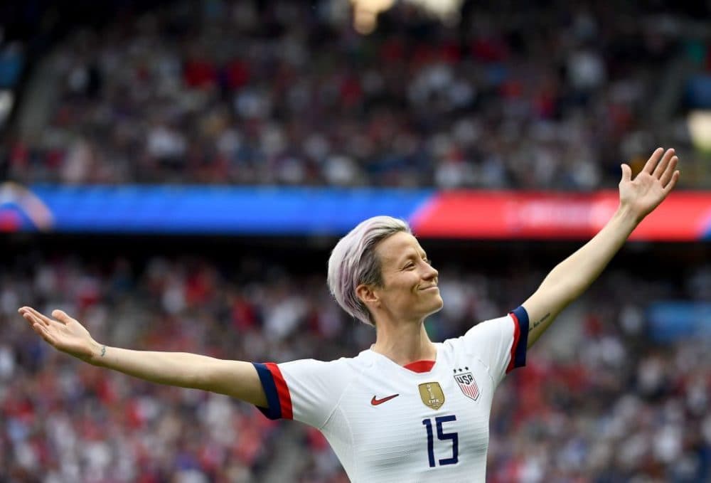 Megan Rapinoe and the U.S. women's national team won the 2019 Women's World Cup. (Franck Fife/AFP via Getty Images)