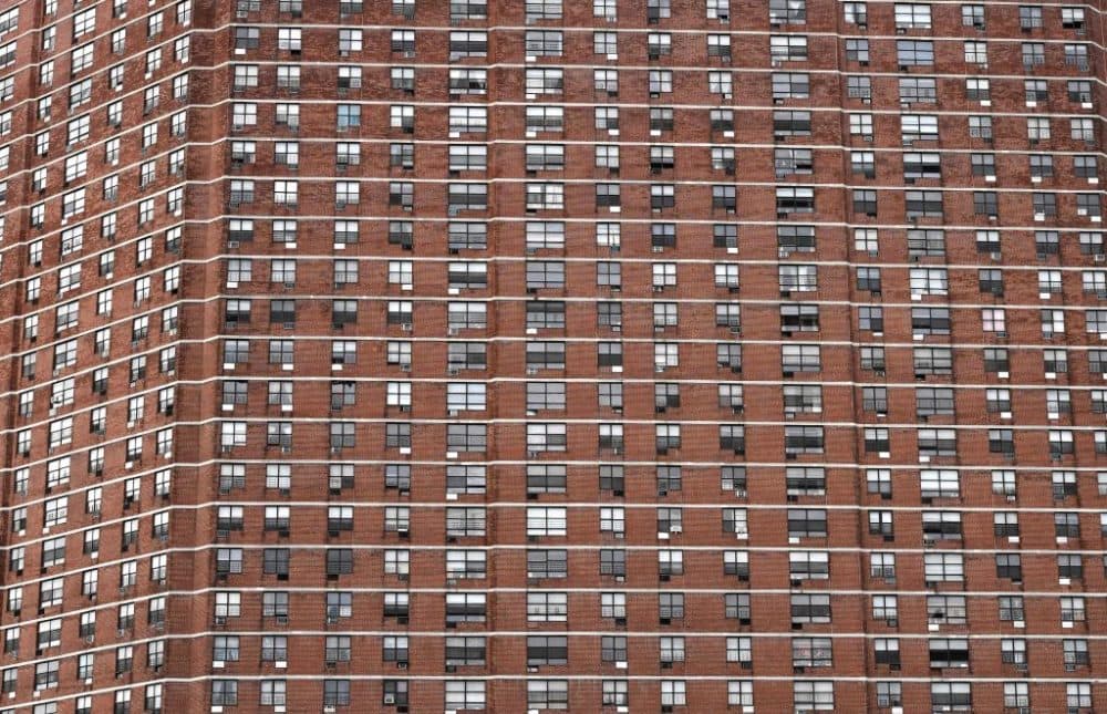 The Riverside Park Community apartment complex is a group of five buildings in Harlem that has more than 1,000 apartment units and were designed to accommodate nearly 1,190 families. (Timothy A. Clary/AFP/Getty Images)