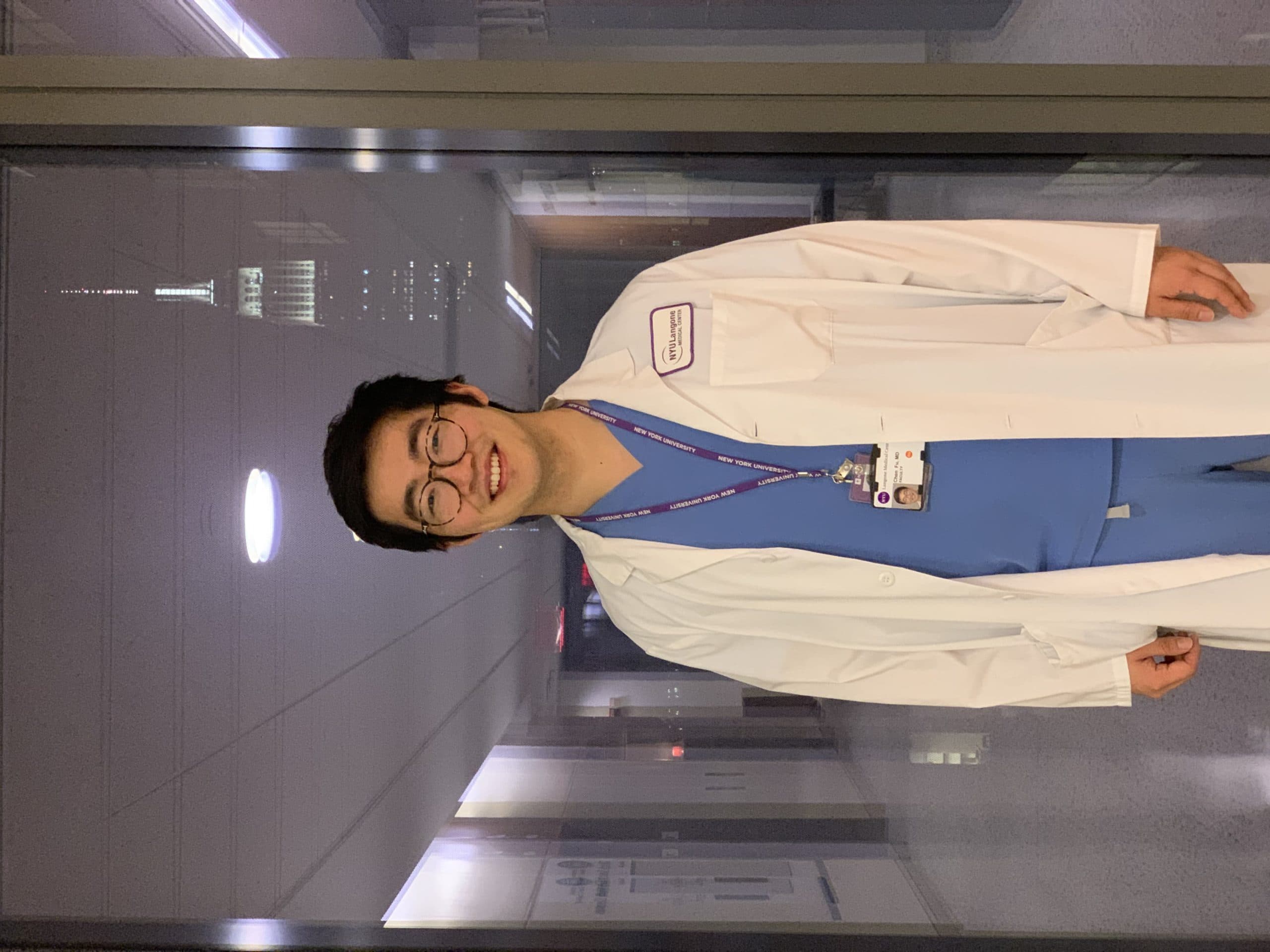 Dr. Chen Fu, a hospitalist at NYU Langone Medical Center, wrote about his experience with racism in the TIME. (Courtesy)
