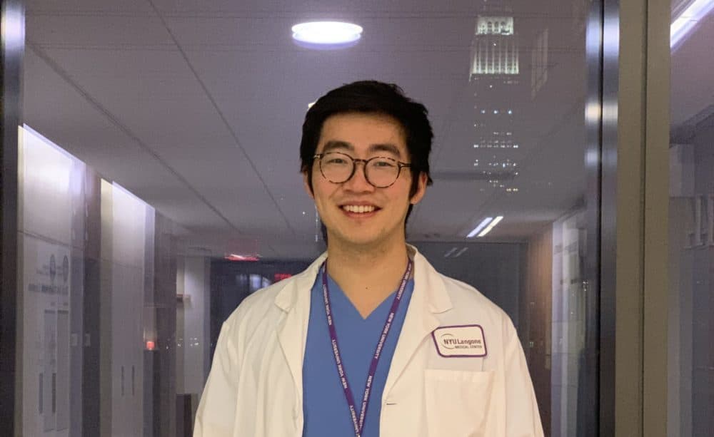 Dr. Chen Fu, a hospitalist at NYU Langone Medical Center, wrote about his experience with racism in the TIME. (Courtesy)