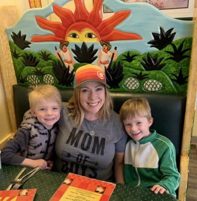 Heather Fritton and her sons in 2019. (Courtesy Heather Fritton)