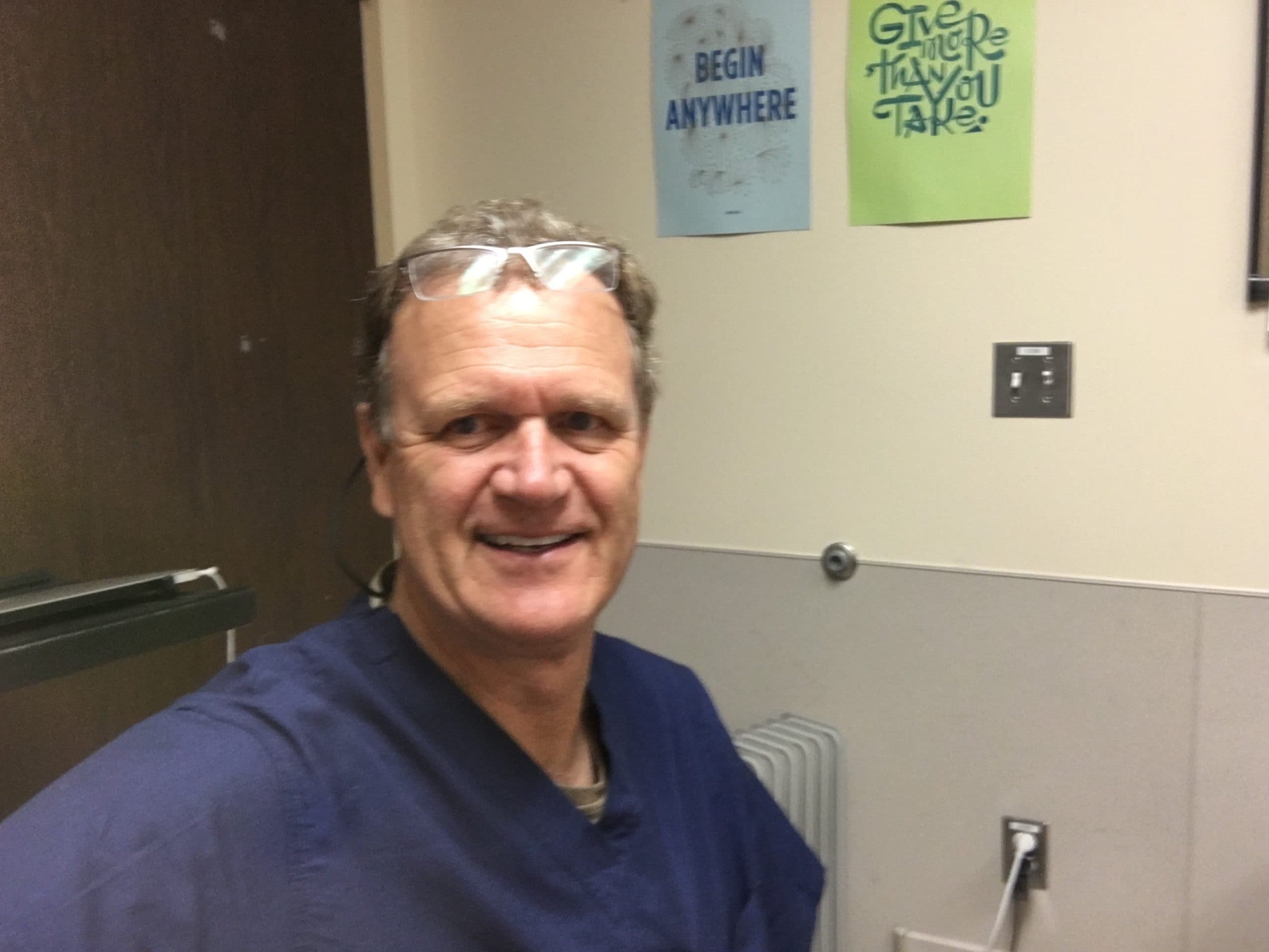 Milt McColl is now a doctor at the Santa Clara County Medical Center. (Courtesy Milt McColl)