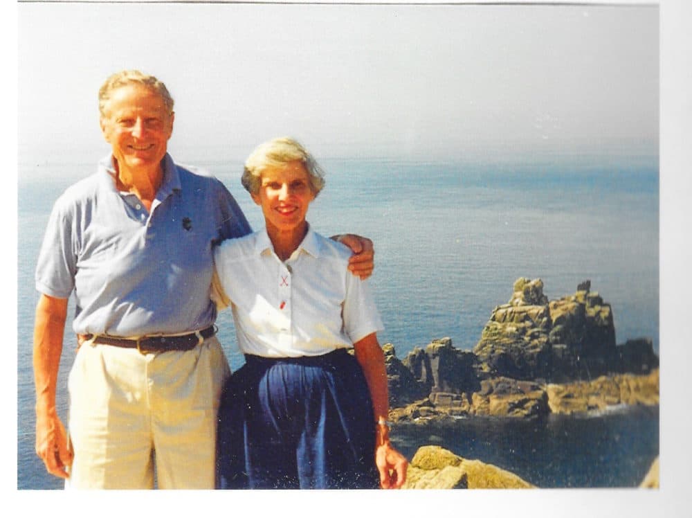 Richard and Minna Passman in England in 1996. (Courtesy Bill Passman)