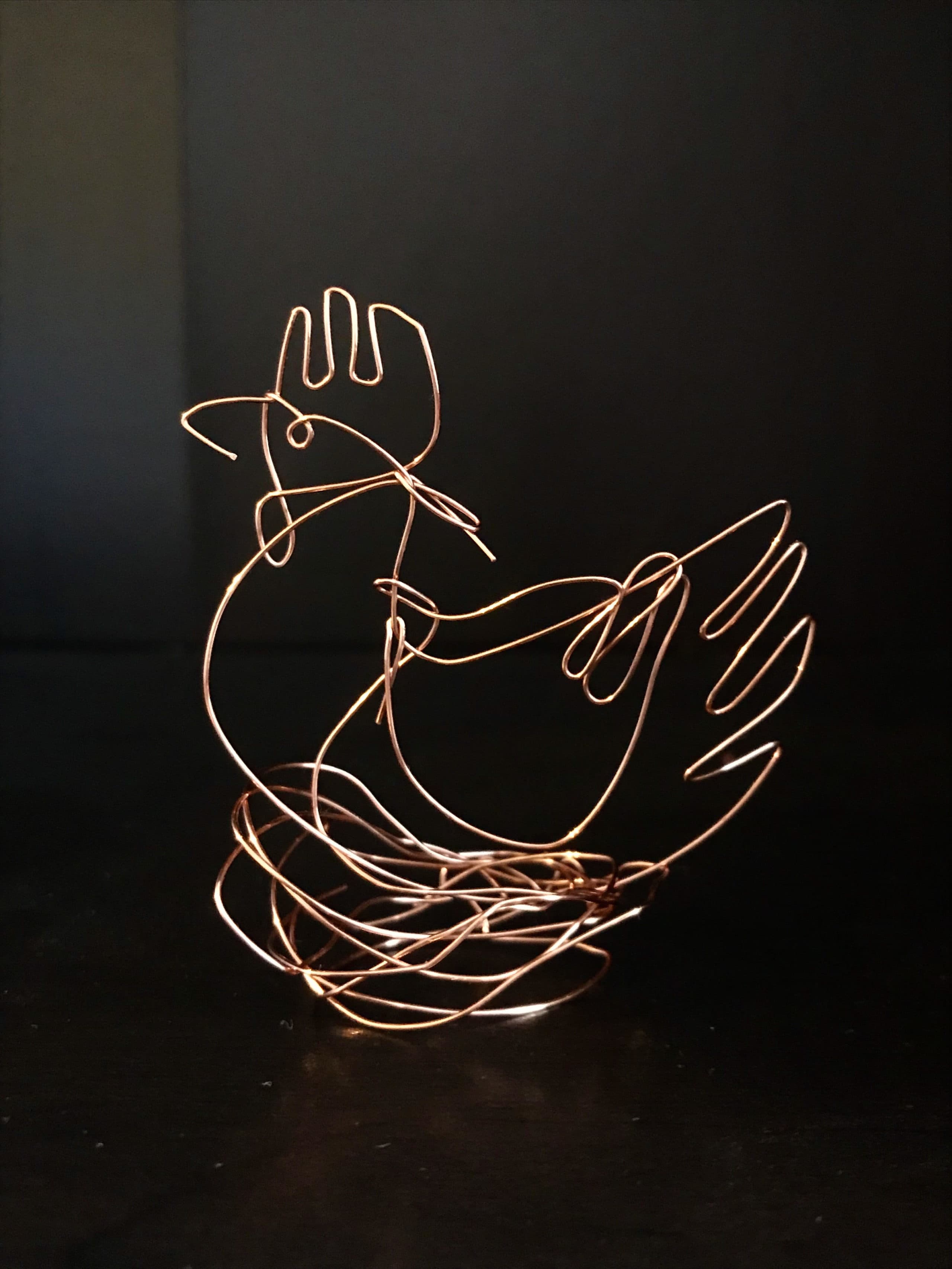 "Chicken Wire" by Sarah Perry (Courtesy Chuck Stigliano)