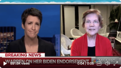 Veepstakes Is On — And Warren Wants To Be A Contender