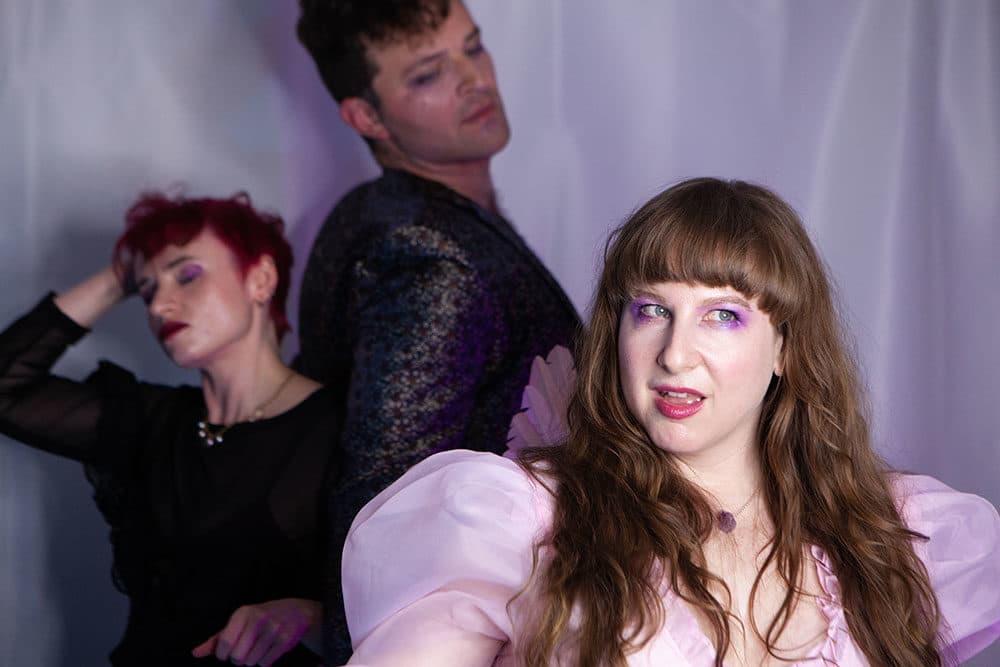 (Left to right) Friends Laurie Penny, Natti Vogel and Pam Shaffer. Not pictured is Sam Braslow, the fourth quarantine buddy. (Courtesy)