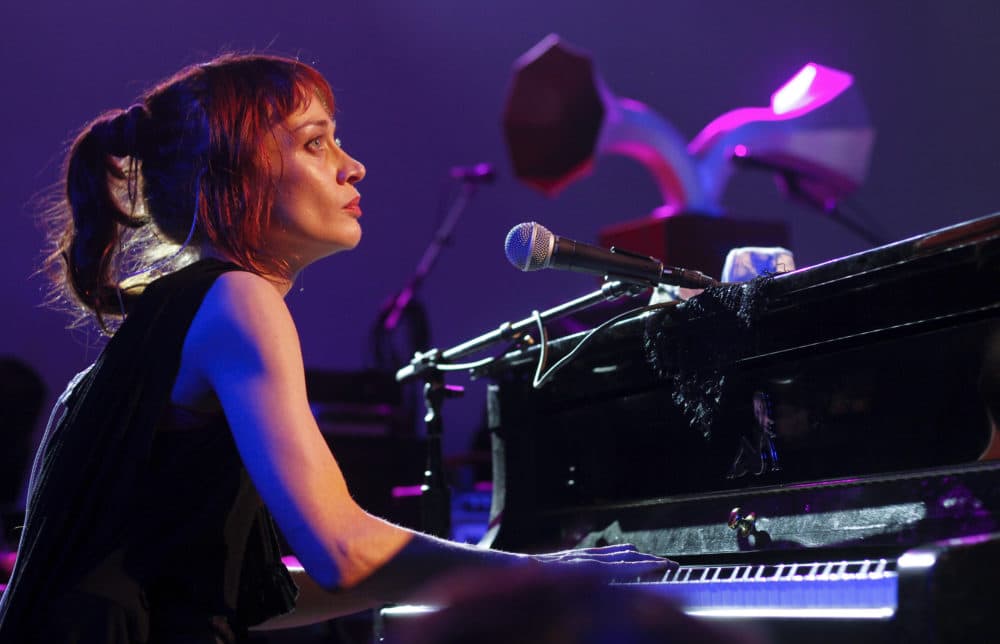Fiona Apple performs at the NPR showcase during the SXSW Music Festival in Austin, Texas on Wednesday, March 14, 2012. (Jack Plunkett/AP)