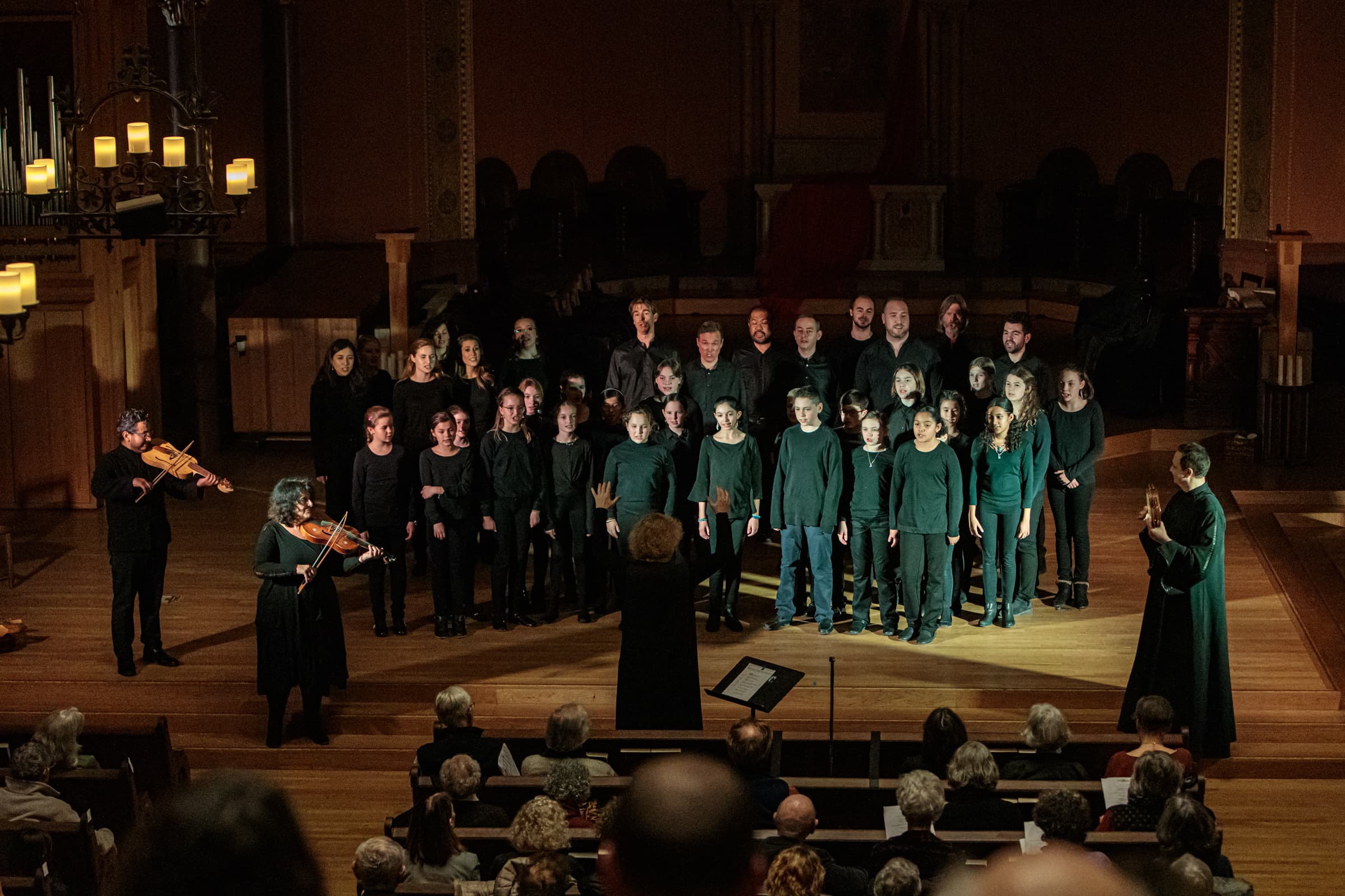 The Boston Camerata presented "Daniel - A Medieval Masterpiece Revisited" at First Church in Cambridge on Jan. 25, 2020. (Courtesy Dan Busler)