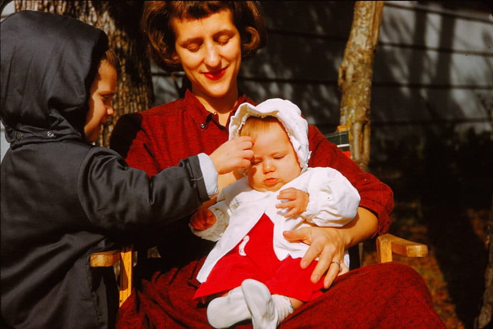 The author, as a baby, with her mother and brother. (Sam Brody/Courtesy)