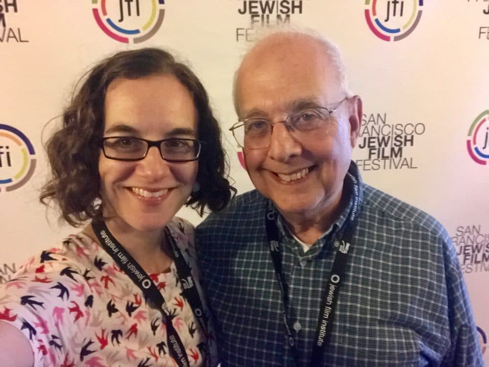 &quot;The Rabbi Goes West&quot; directors Amy Geller and Gerald Peary. (Courtesy)