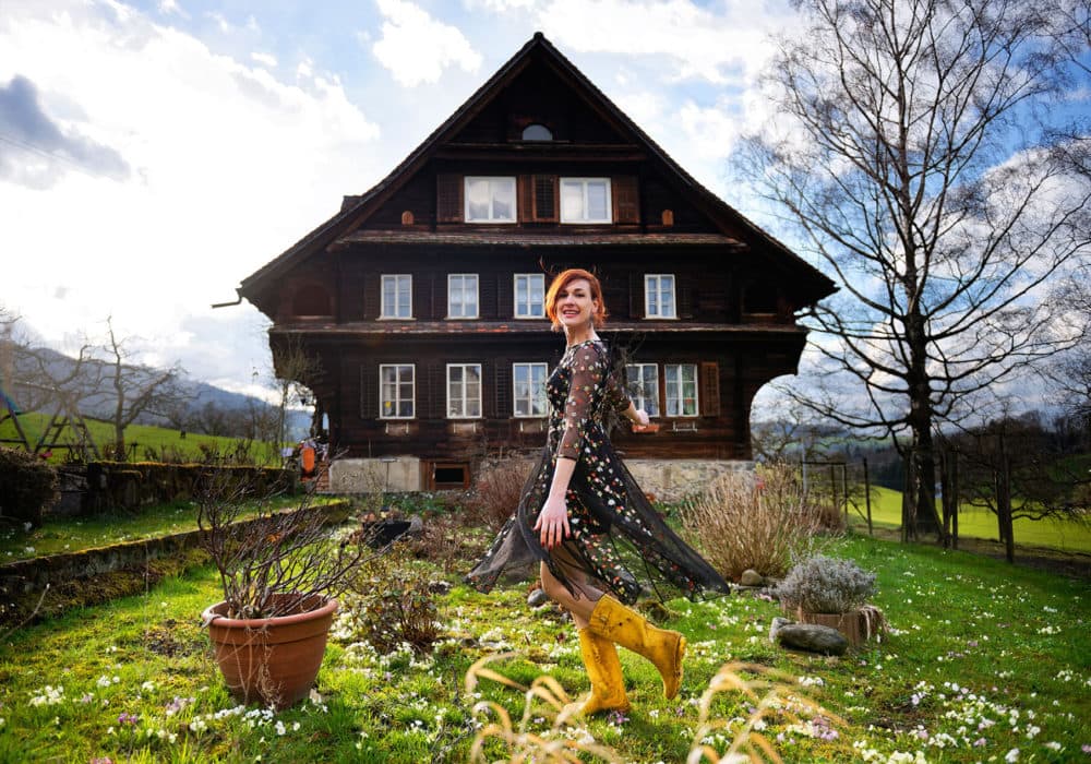 Gabriela Martina's new album is a tribute to her childhood home in the Swiss Alps. (Courtesy Gabriela Martina)