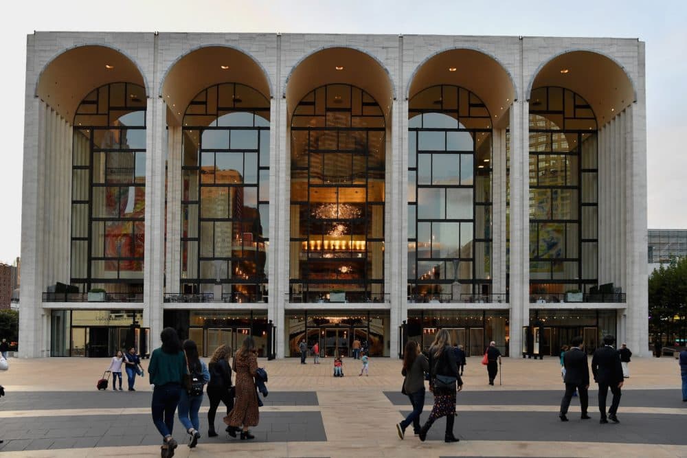 The head of the Metropolitan Opera in New York City invoked a contract clause and laid off all unionized workers in the wake of government restrictions on large gatherings due to the coronavirus pandemic. (Angela Weiss/AFP/Getty Images)