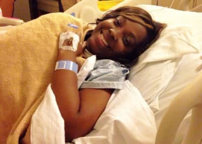 Jontanna Greene before the liver transplant. (Courtesy)