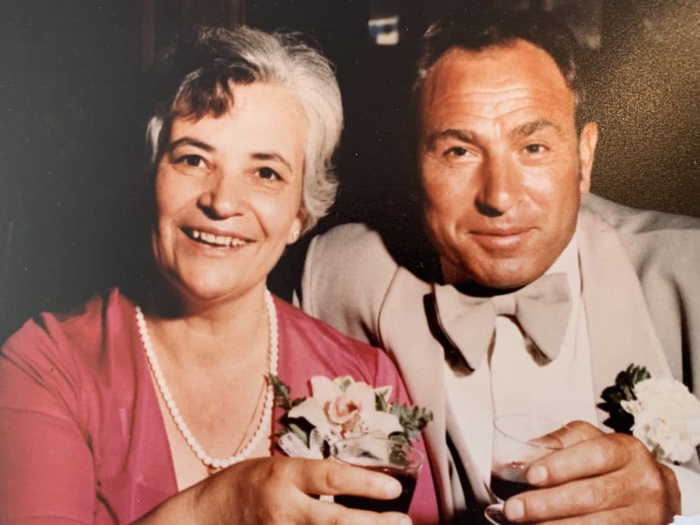 Ubaldo Leone and his wife Carmela. Leone's family had trouble getting him into hospice care after he got sick with symptoms of COVID-19. (Courtesy Ben Leone)