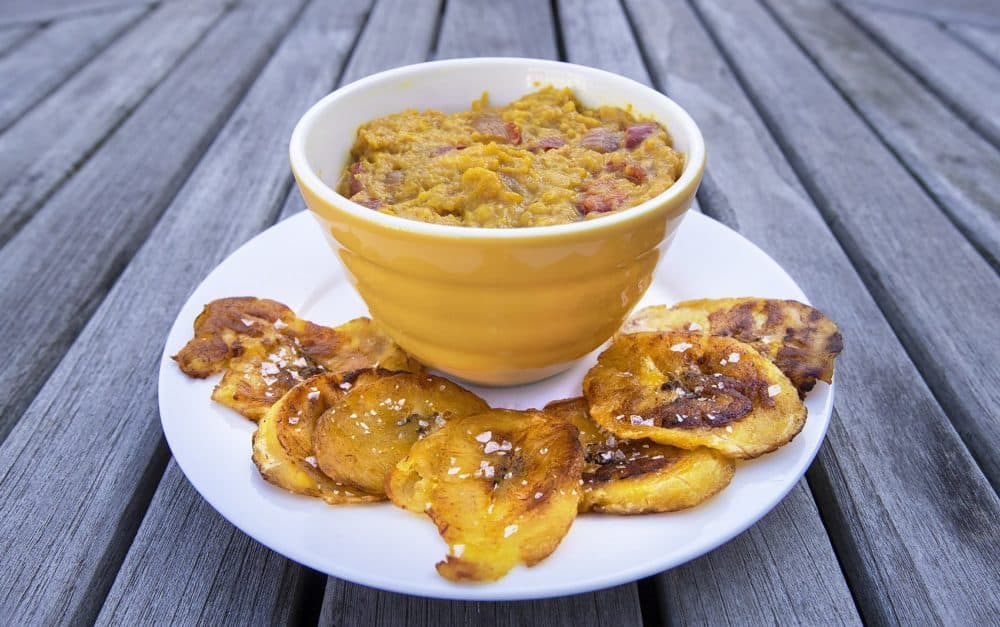 Double Fried Plantains With Sea Salt (Jesse Costa/WBUR)