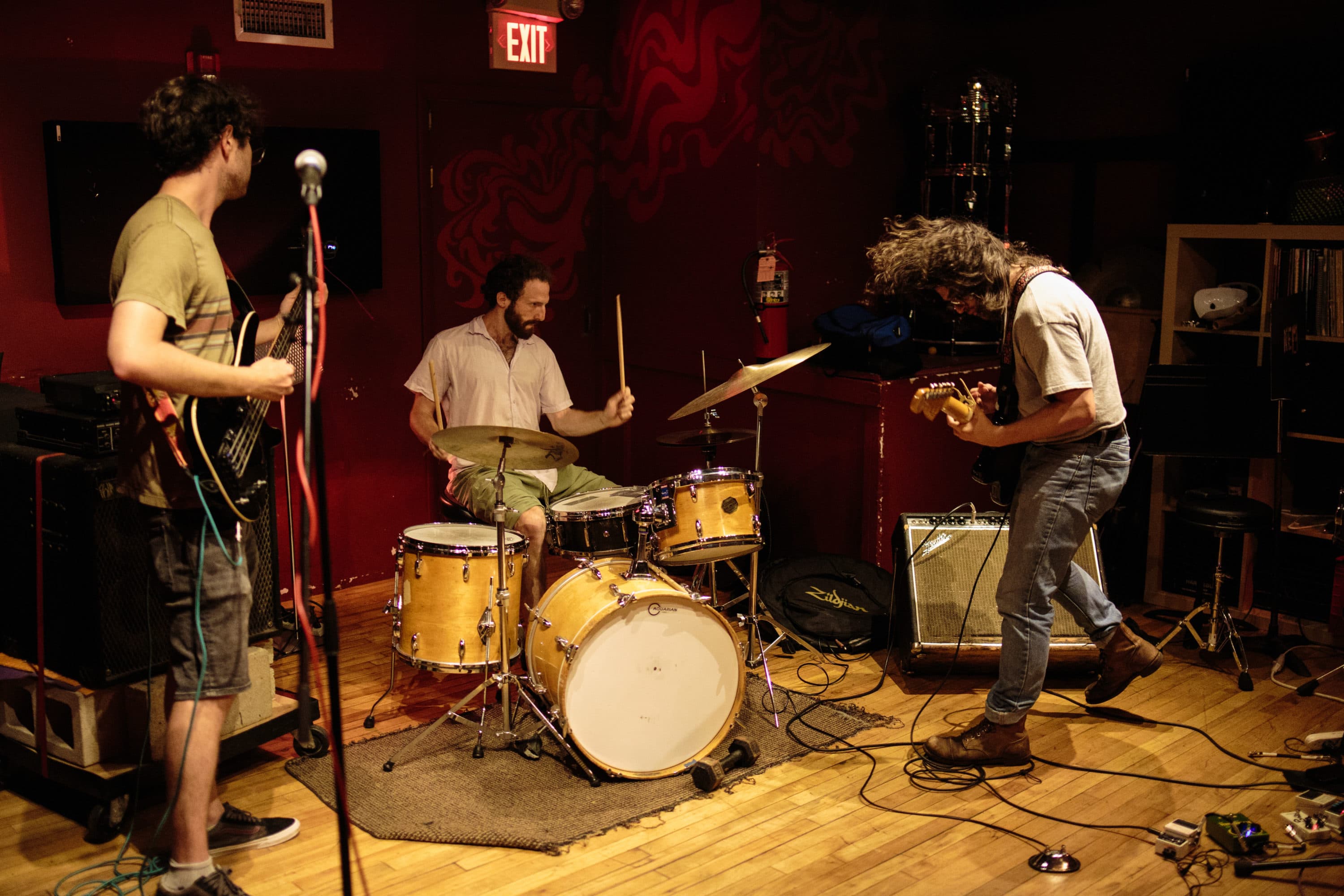 Tuxis Giant photographed during a performance at The Lilypad in Cambridge. (Courtesy Omari Spears)