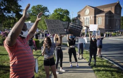 Hundreds Gather For Vigil In West Roxbury To Honor Victims Of Police Killings