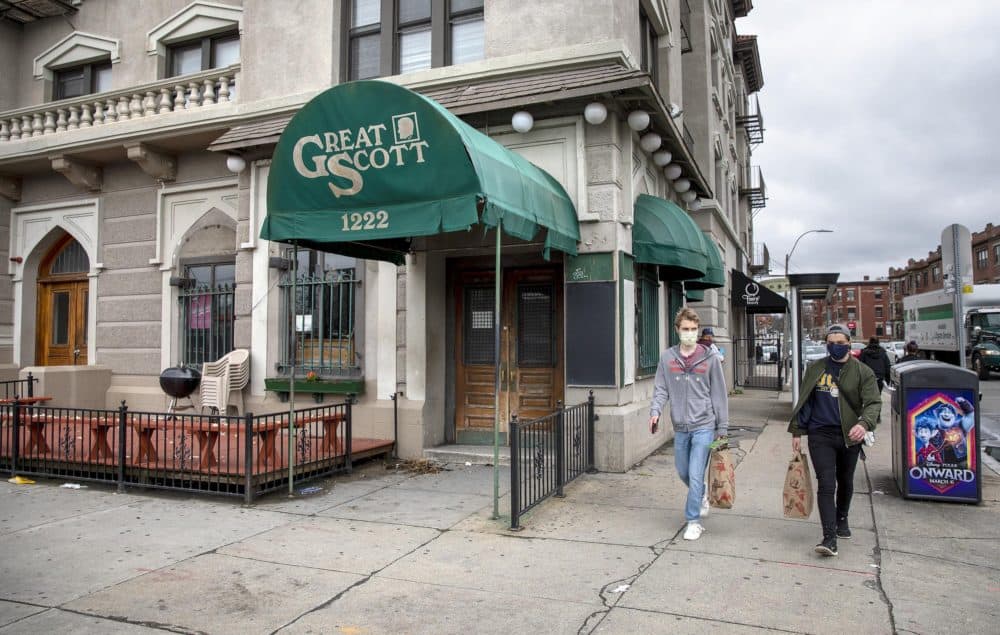 Great Scott at 1222 Commonwealth Ave. in Allston. (Robin Lubbock/WBUR)