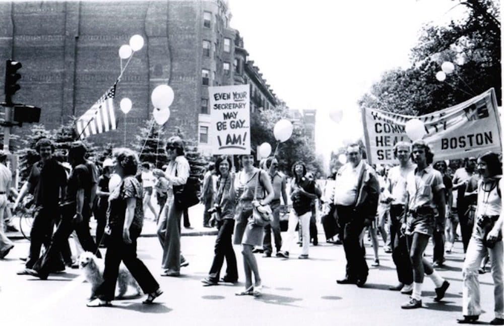 New England Gay Pride, Boston, 1974. (Courtesy Pat Donahue/The History Project)