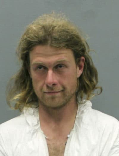 The May 11, 2019 booking photo shows James L. Jordan, of West Yarmouth, Mass. Federal authorities say Jordan was arrested in an attack on the Appalachian Trail that left one person dead and another severely injured. (Washington County, Virginia, Sheriff’s Office via AP)