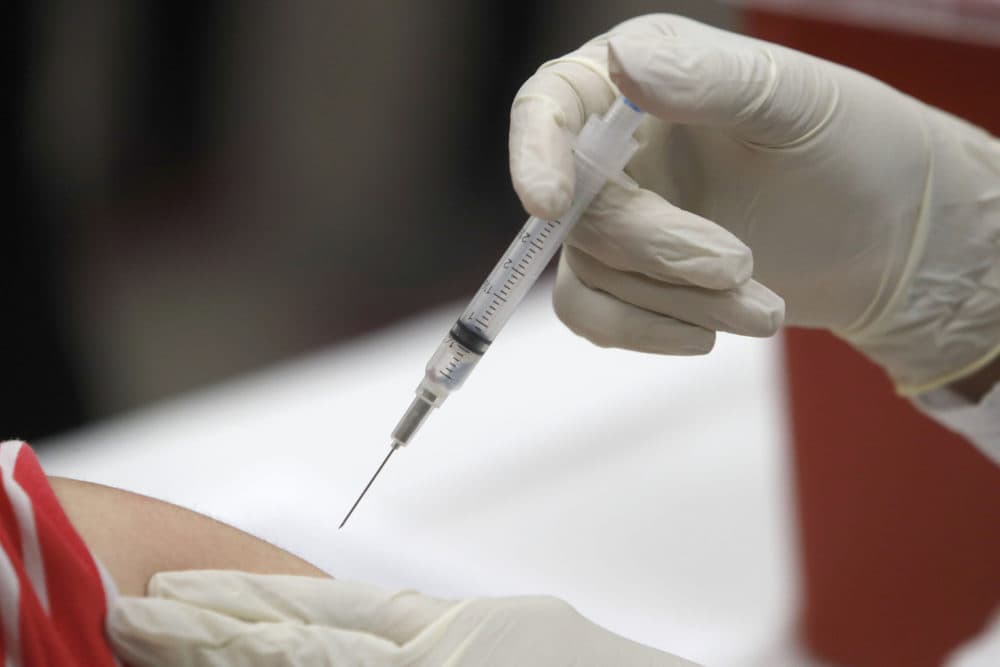 The Centers for Disease Control and Prevention is reporting in a dip in the number of children who are getting routine vaccines during the pandemic and there's concern about what this could mean for public health. (LM Otero/AP)