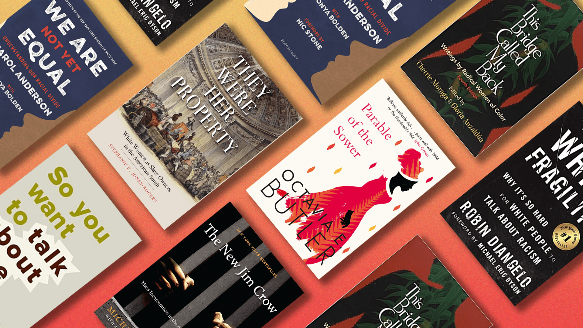 A reading list on race for people who want to be and do better. (Arielle Gray/WBUR)
